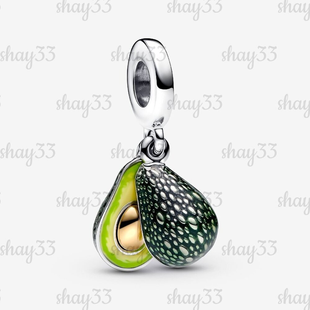 Pandora Avocado Double Dangle Charm